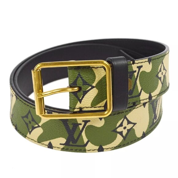 Louis Vuitton Other - Louis Vuitton Monogramouflage Ceinture Belt M96460 28646